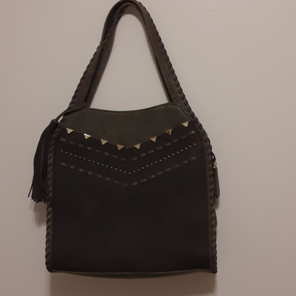 Navy Blue Suede STEVEN purse by Steven Madden